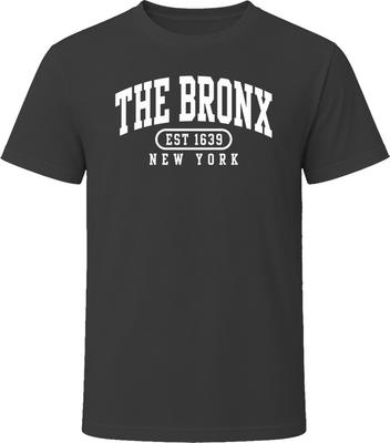 The Bronx New York Established 1639 Retro Collegiate Hometown T Shirt