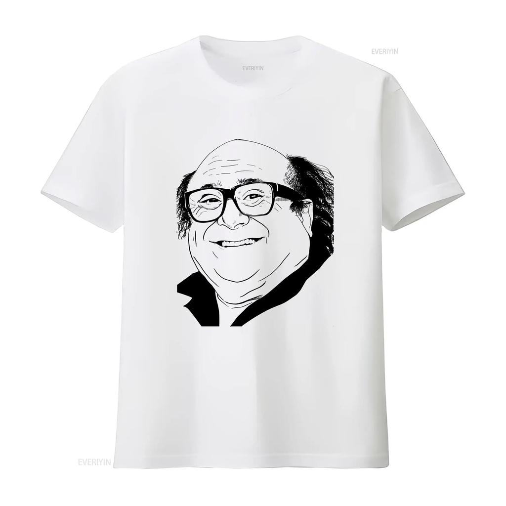 Danny Devito Acteur Film Cinéma USA T-shirt Meme Drôle Haut Style Gamer Musique 640 vintage Lavé Haut Pour le Port Quotidien Unisexe