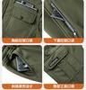 Outdoor Autumn and Winter Plus Velvet Thickened Overalls Suit Men's Cold-proof Warm Jacket Water-repellent