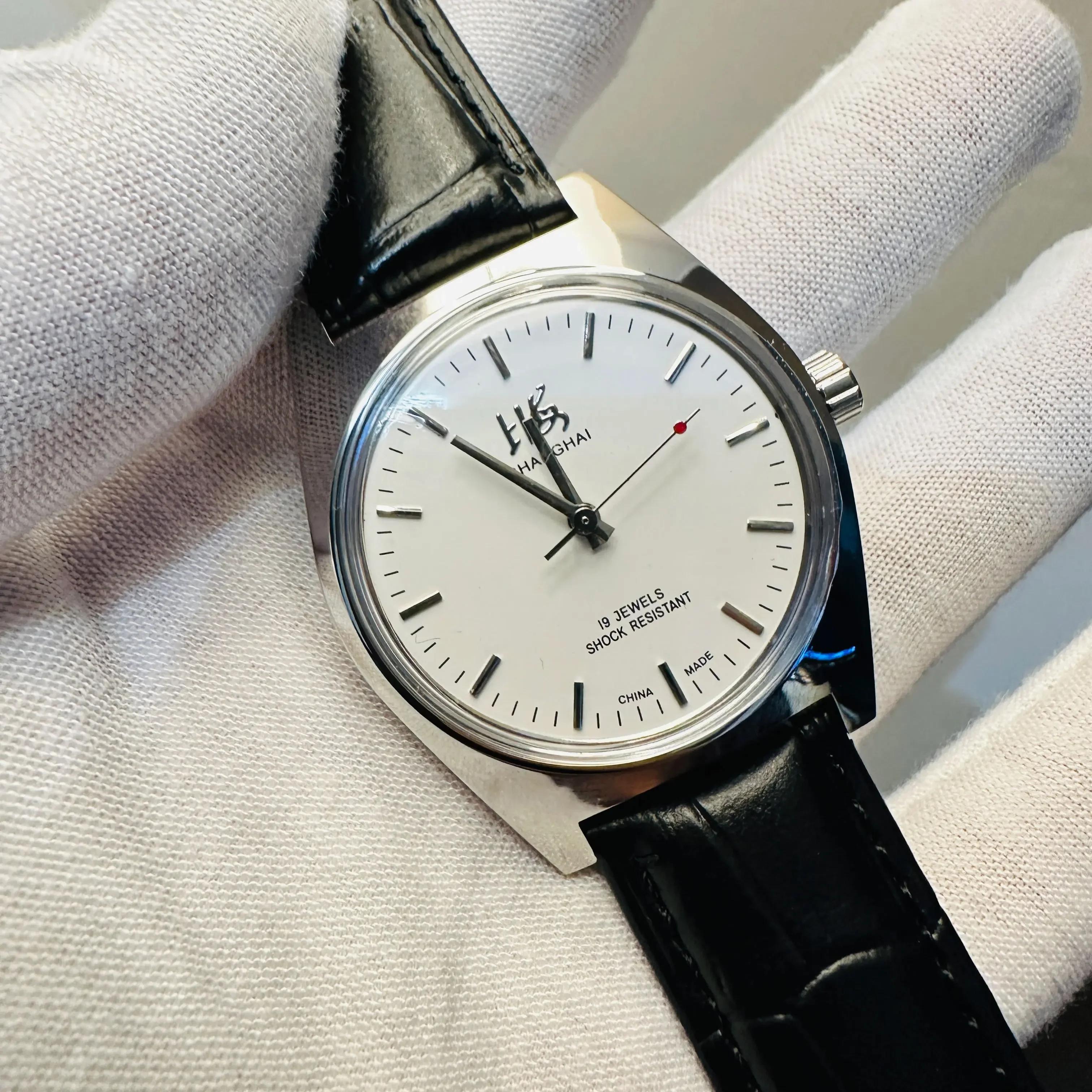 Šanhaja 36MM Manuāli uzvilksts mehānisks