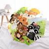 1pc Lovely Animals Fully Automatic Folding Portable Umbrella, 8 Iron Frames, Three-Fold Design, Suitable for All Seasons, Suitable for Outdo