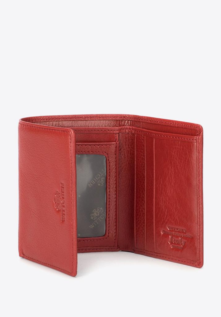 Wittchen Women's Leather Wallet Small Red Natural Leather