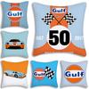 Racing For Gulfs Pillow Covers Cartoon Sofa Decorative Home Double-sided Printing Short Plush Cute Cushion Cover