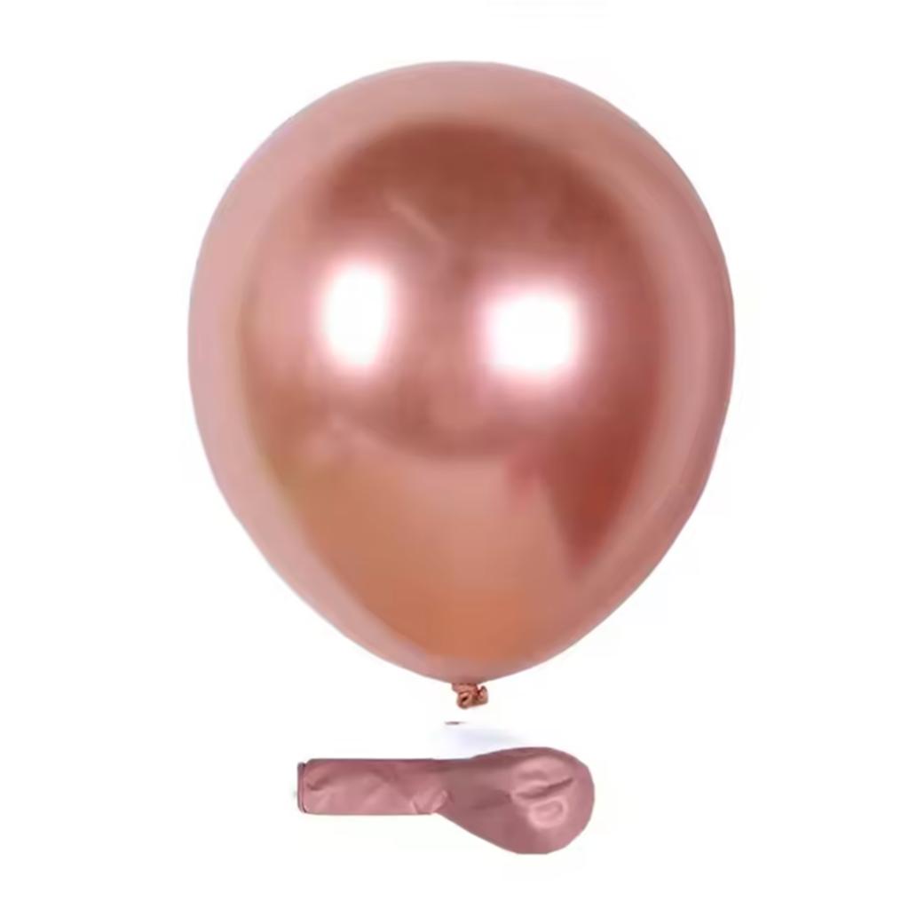 5/10inch 20/50pcs metallic balloon set, suitable for weddings, birthdays, themed parties, pre wedding parties, family gatherings