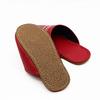 Okamura Antibacterial that can be worn over shoes Women's Slippers, Red,