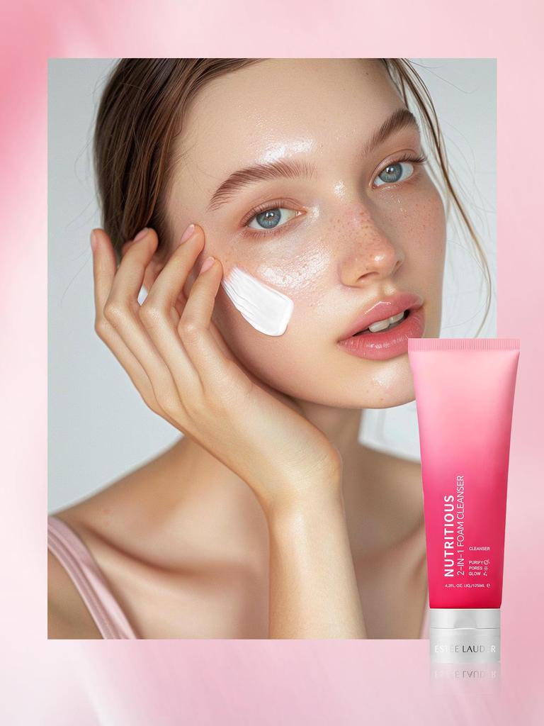 Estée Lauder Nutritious 2-In-1 Foam Cleanser - 4.2 FL.OZ./125ML