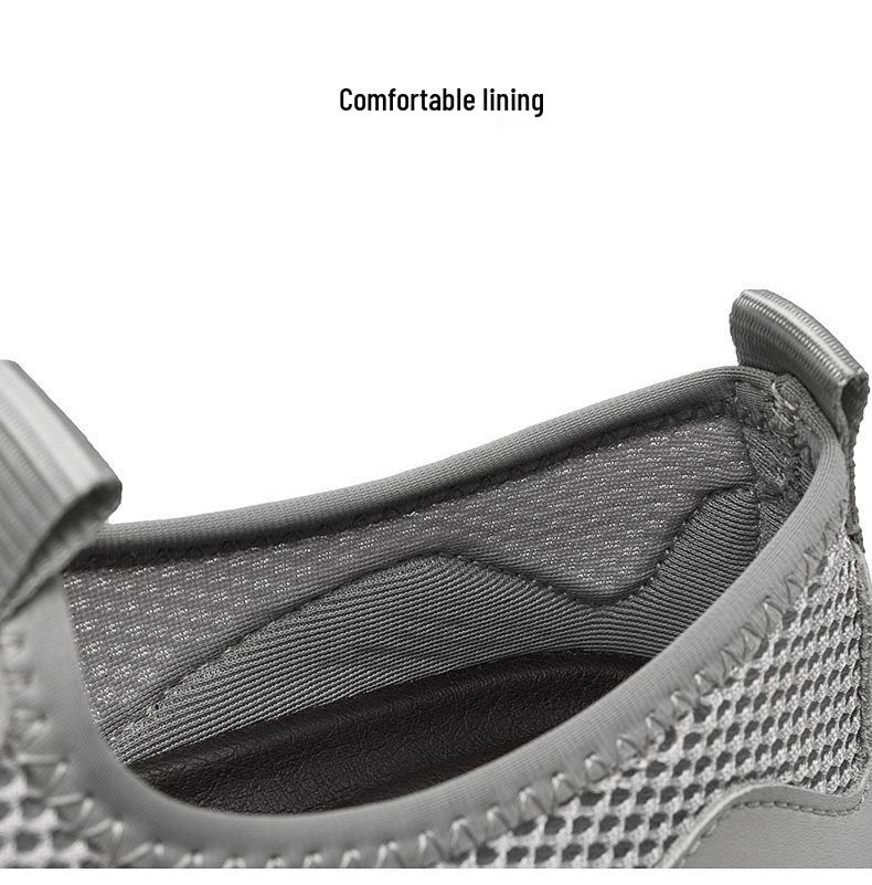2025 Summer Men's Mesh Breathable Casual Loafers