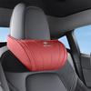 Autoaufkleber Für Alfa Romeo Hochwertiges Leder Auto Sitz Kopfstütze Memory-Schaum Komfort Nackenkissen Für Alfa Romeo 159 166 156 Spider