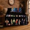 Anime Zoro One P-Piece Cartoon Flanelldecke Weiche Warme Überwurfdecke für Schlafzimmer Wohnzimmer Bett Reise Camping Picknick Kind
