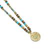 Collier - Luxenter - Salki - Pierre naturelle multicolore - Or 18k - 42cm + 3cm d'extension