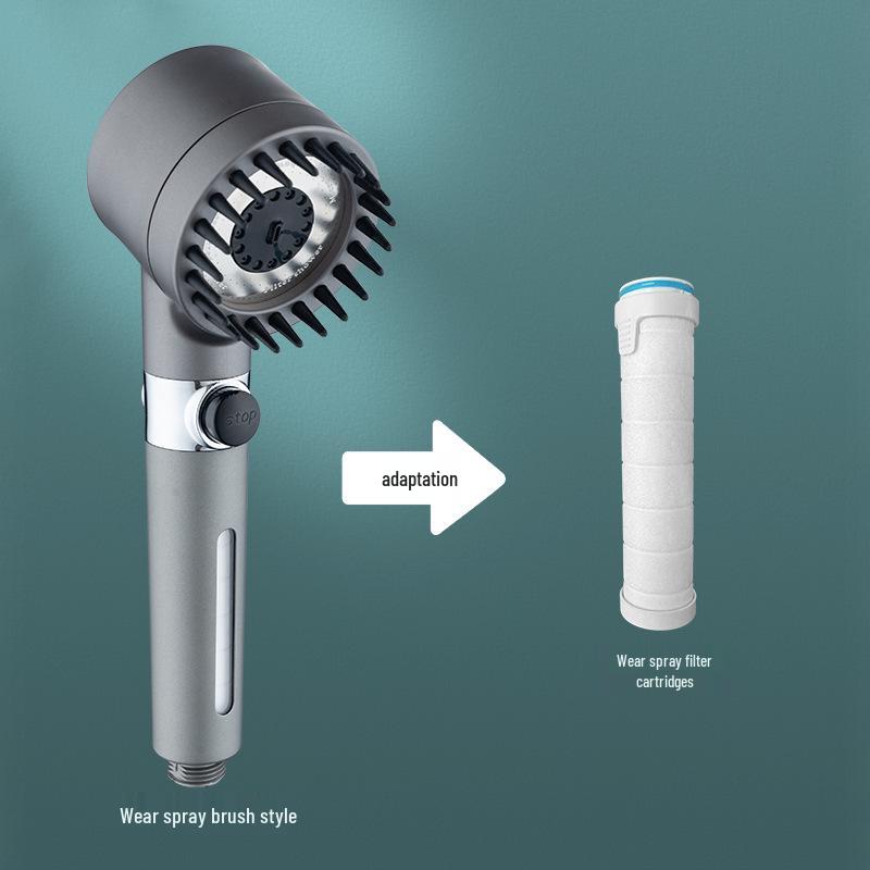 

Суперсильная напорная душевая лейка с фильтром для мощного дождевого и массажного душа