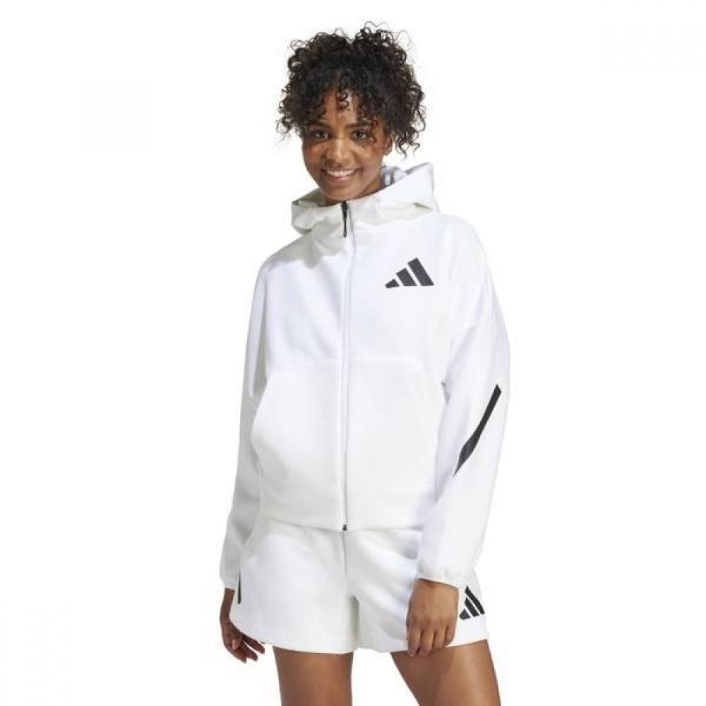 Adidas Women S Z.n.e Full Zip Hoodie