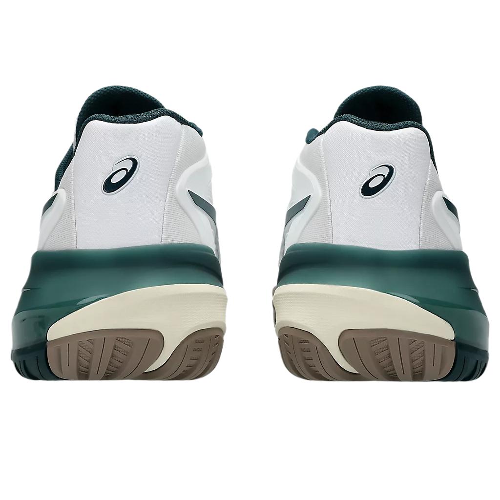 New Asics Gel Resolution X White Saxon Green 1041A481-111