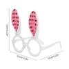 Easter Party Sequin Rabbit Glasses Frames Prop Kids Girls Birthday Party Gift Cute Bunny Ear Glasses Decoration Supplies 2025