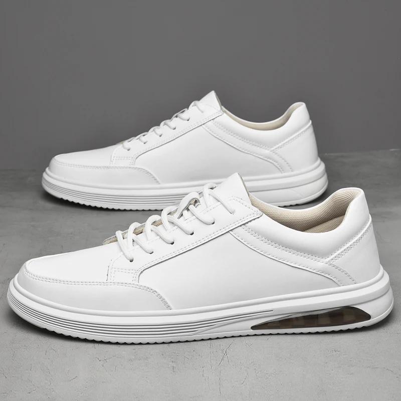 Модные мужские туфли из натуральной кожи — фото 3