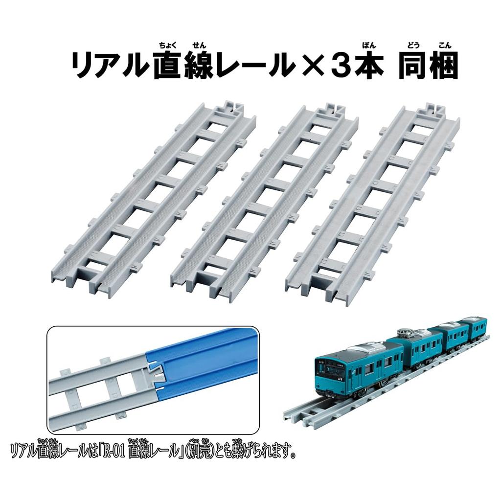 TAKARA TOMY Plarail Real Class 201 Series Commuter Train West Sky (JR Blue)