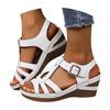 Platform Wedge Sandals Lightweight Summer Strap Casual Vacation Sandals Increase Gel Sandals For Women Women'S Leg Sandals