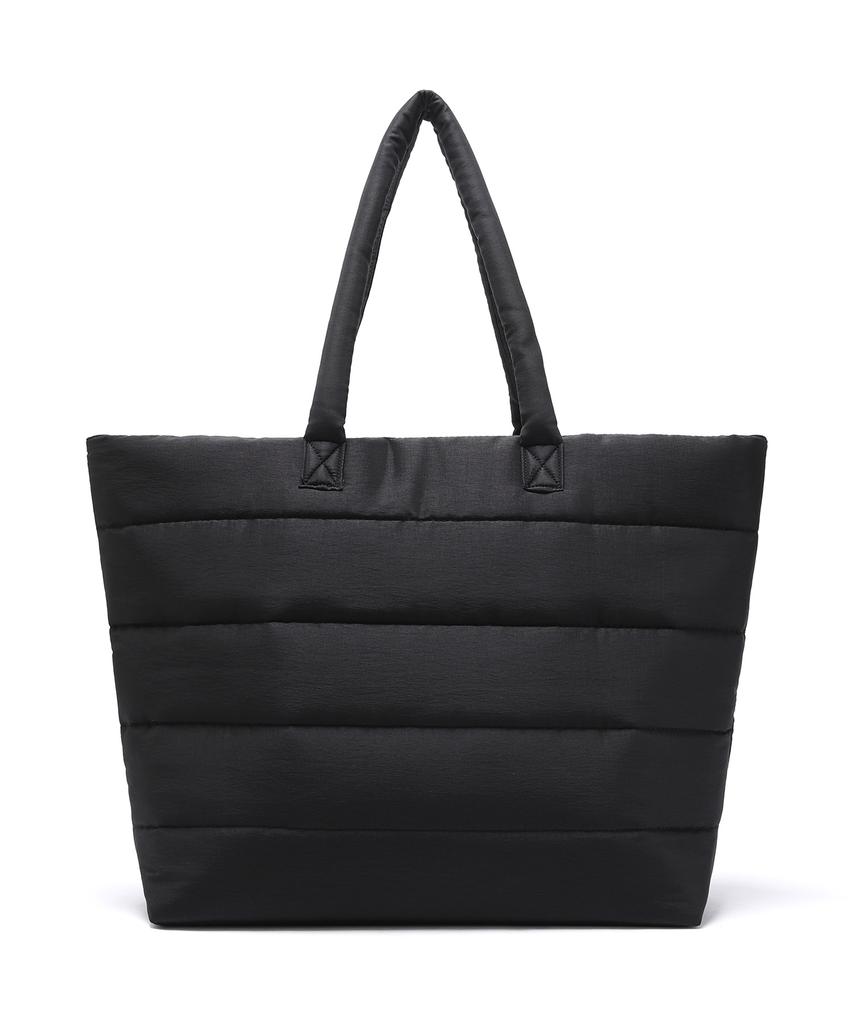 Illedit Matte Quilted Tote Bag Black