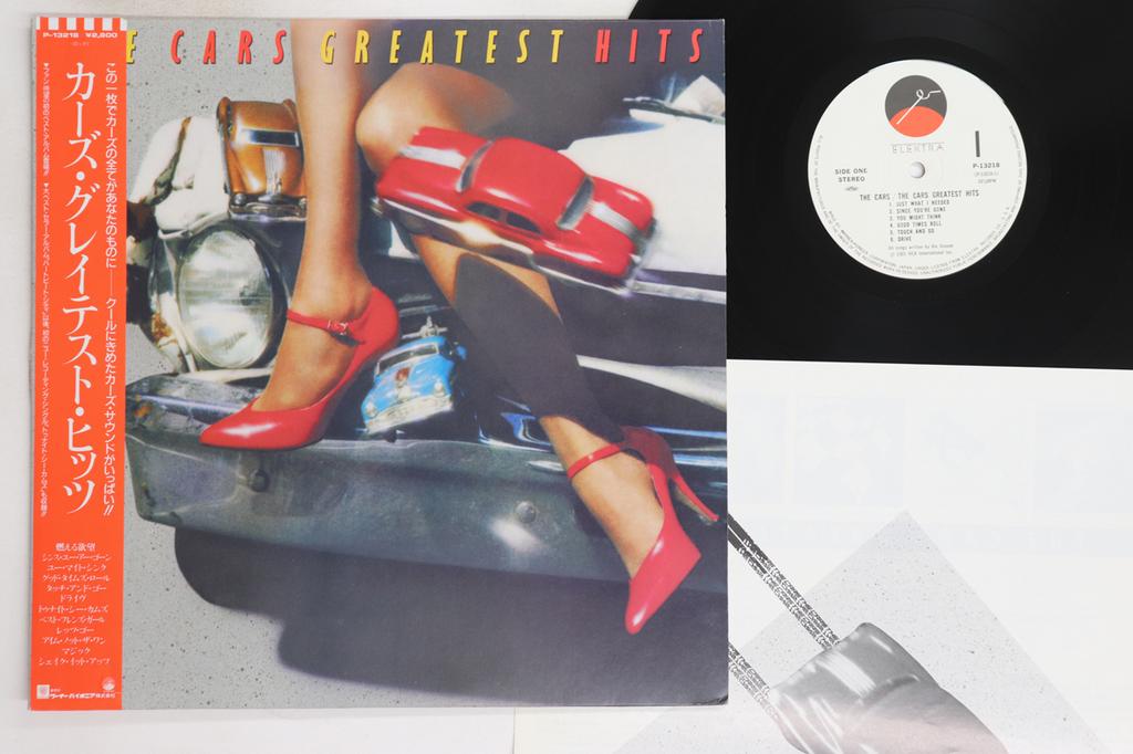 LP Record CARS - Greatest Hits P13218 WARNER PIONEER 1985 Japan Obi Rock Used