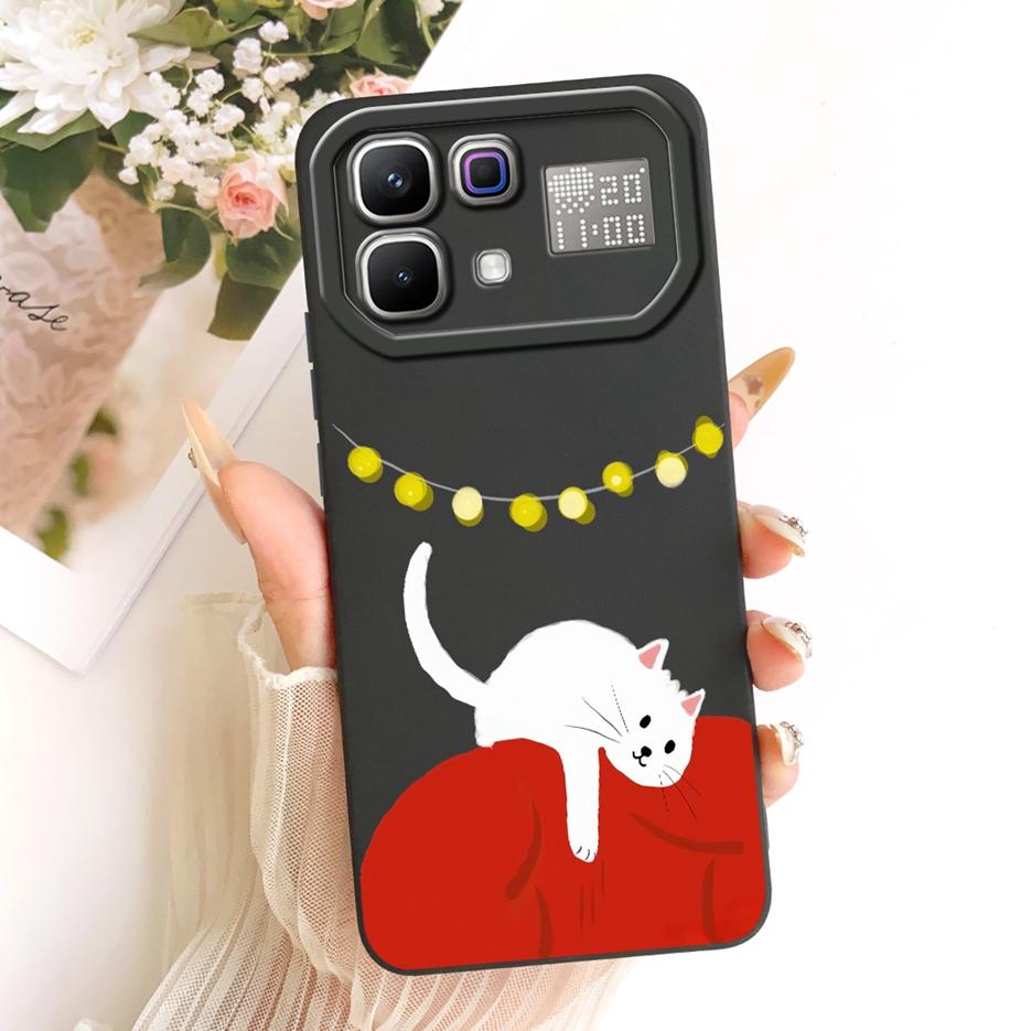 For Infinix Note 60 Pro Case X6878 Cute Dog Rabbit Cover Shockproof Soft Silicone Case For Infinix Note 60 Pro Note60 X6879 Bags