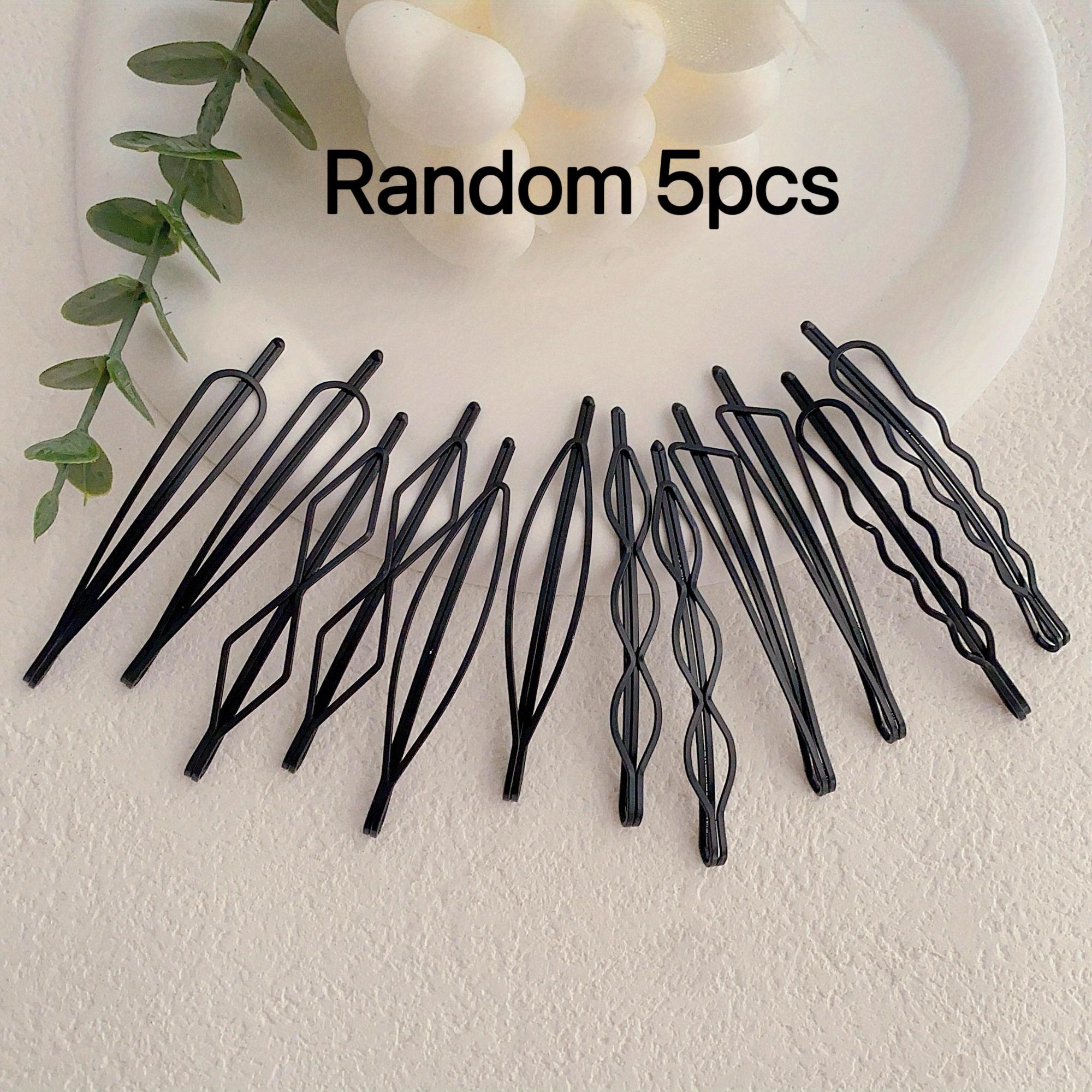 

5-Piece Set of Women s Hair Pins and Clips for Bangs and Hair Styling