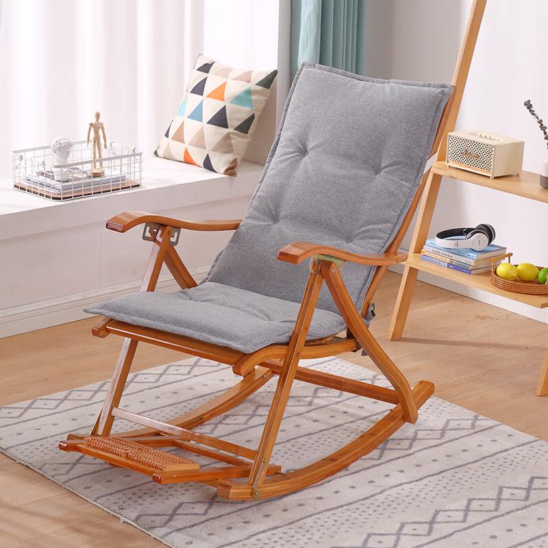 All-Season Thickened Cotton Linen Lounge Chair Cushion