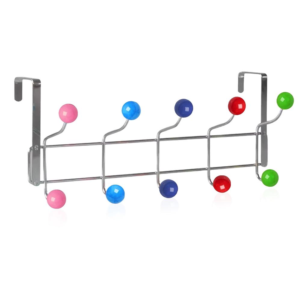 Over Door Hanger for Clothes Hanging Heavy Duty Over Door Hooks for Bedrooms Bathroom Door 10 Hooks Hanger for Coat