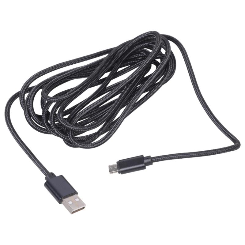 100/200/300cm USB Charging Cable Extension Power Cable for Game Controller Portable Charging Wire Data Transfer Cord