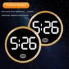Mode Kreativ Leuchtende Uhr Touch-Typ Runde Digitale Uhr Tragbar Leicht LED Elektronische Uhr