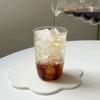 American Latte Coffee Cup Glass Transparent Juice Milk Cup Drinkware Cold Coffee Cup Cocktail Cup