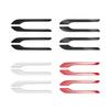 4Pcs/Set ABS Carbon Fiber Car Door Handle Wrap Cover Stickers Modification Accessories For Tesla Model 3/Y/3+ Highland 2024