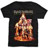 Iron Maiden 'Seventh Son Fire' Black T Shirt - NEW