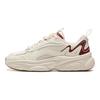 Li Ning Milk Coconut Versatile Retro Thick Sole Fashion Trend Shock Absorption Non-Slip Wear-Resistant Support Low-Top Casual Shoes AGCV130-1