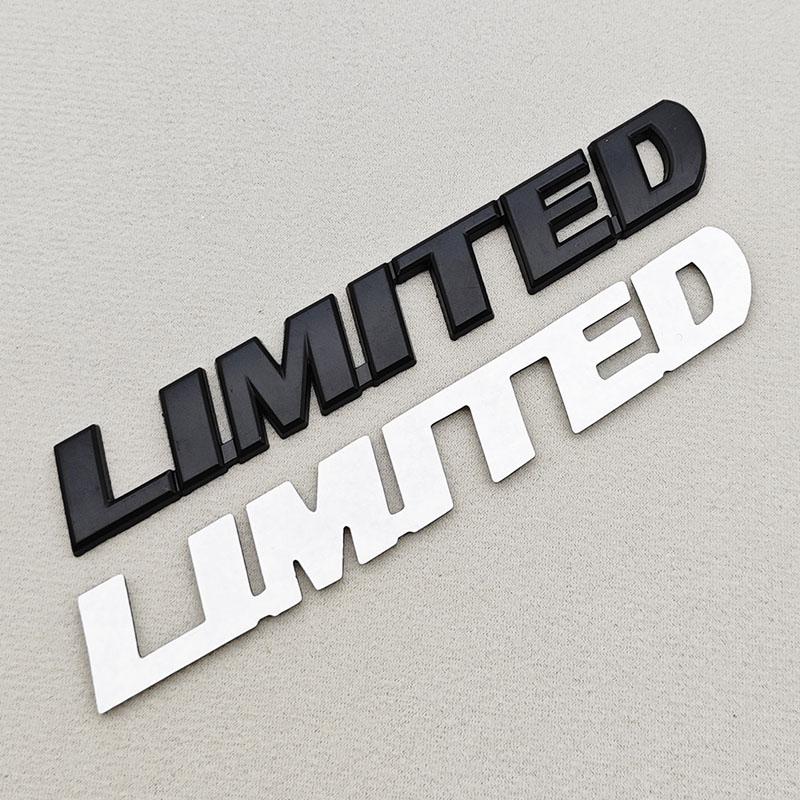 3D Metall Auto Aufkleber Logo 4WD V6 V8 LIMITED Kotflügel Seitenemblem Heckklappen Emblem Für Toyota LC150 LC200 4Runner Tundra Zubehör