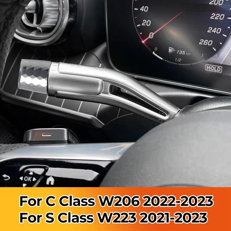 For Mercedes Benz CS Klasse C-Klasse W206 S-Klasse W223 -2023 Skiftspak Viskerstang Interiørdeksler Klistremerker Trim ABS Plast