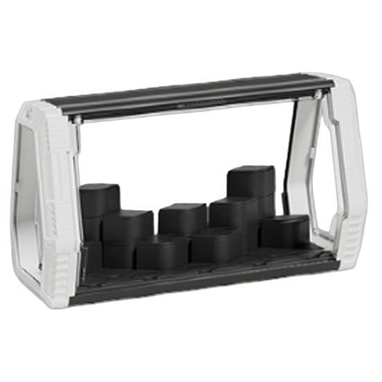 

Transparent Figures Display Box Dust-Proof Anime Figures Display Case Magnetic Space Capsule Display Case with Light for Car Models B чёрный