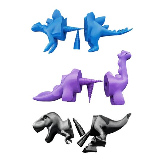 Dinosaur Corn Cob Holder Kids Adults Dino Shape Corn Holder Heavy Duty Plastic Decorative Corn Stick Fork Corn Lover Gift