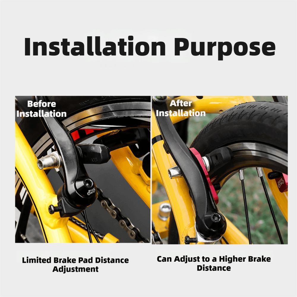 

Lightweight Bicycle V Brake Extension Adapter Road Bike Brake Adjustment