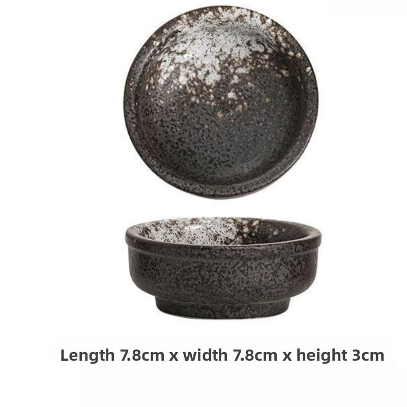 Japanese-style Ceramic Disc Household Creative Soy Sauce Dish Restaurant Tableware Commercial Sushi Dipping Vinegar Dish