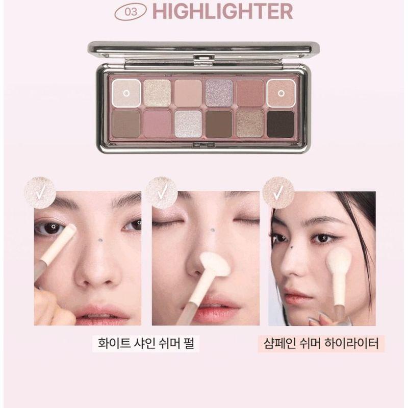 3CE - NEW TAKE Series 12-Color Eyeshadow Palette - Pink Journey
