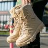Herren Taktische Stiefel Sicherheitsstiefel Armee Stiefel Wüste Wasserdicht Arbeit Chelsea Schuhe Klettern Wanderschuhe Knöchel Outdoor Stiefel Große Größe 47