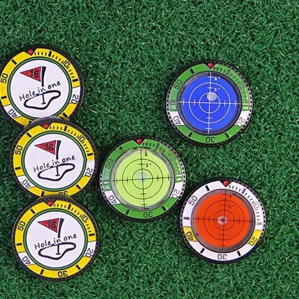 Clear&Transparent Golf Tools Leveler Ball Marker Golf Spirit Level Gift for Golfers
