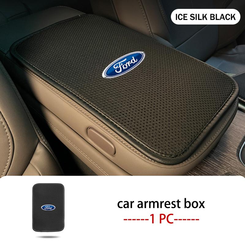 LRJF5 Car Armrest Center Console Cushion Auto Arm Rest Pad For Ford Escort KA Flex Everest KA Expedition Falcon Fusion