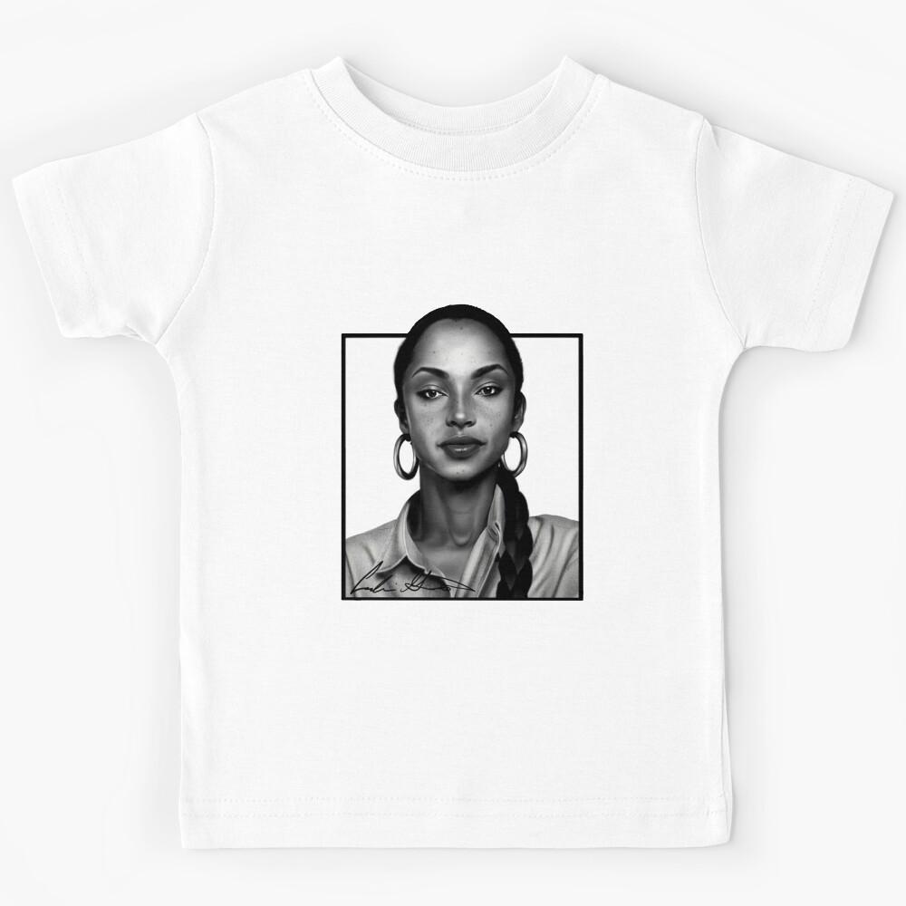 iSalem Sade, Black and White Portrait Classic T-Shirt Kids T-Shirt 140