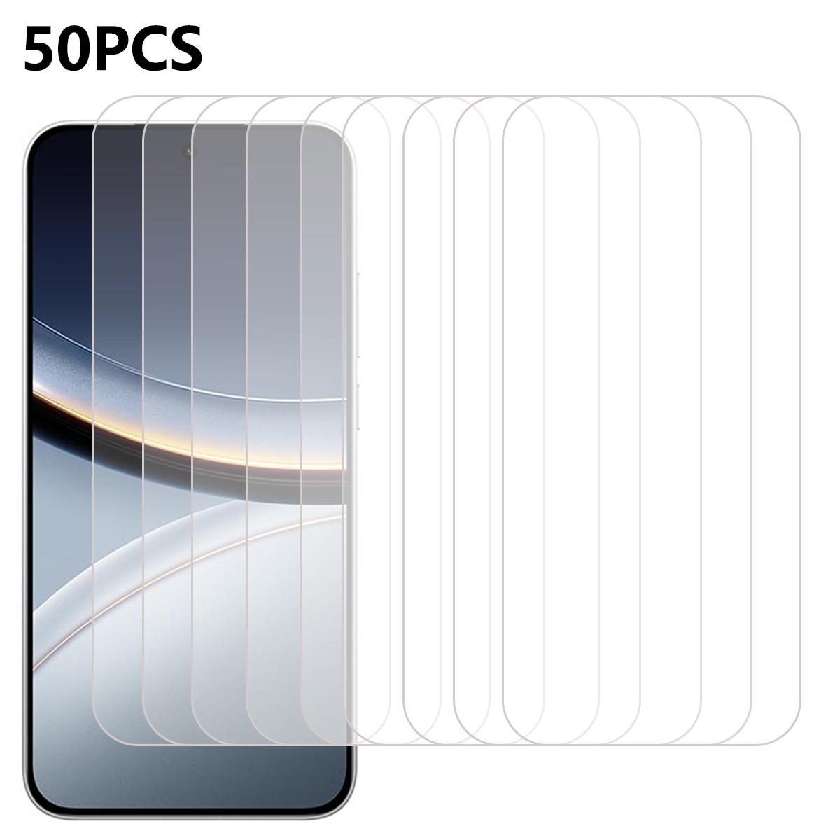 

50 шт. Для Xiaomi Poco F7 5G/Redmi Turbo 4 Pro 5G Защитная пленка для экрана Защита от царапин Закаленное стекло A