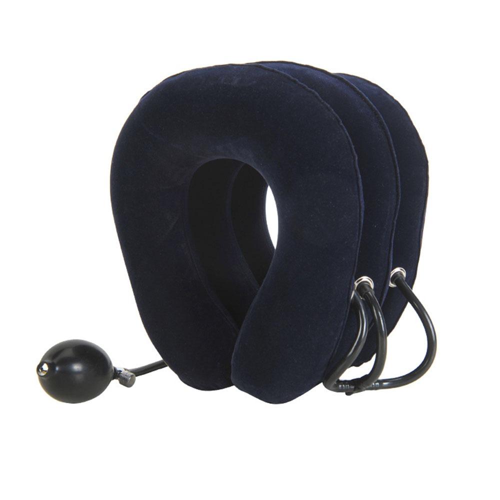 Foldable Cervical Traction Device Adjustable Neck Traction Pillow  Posture Correct