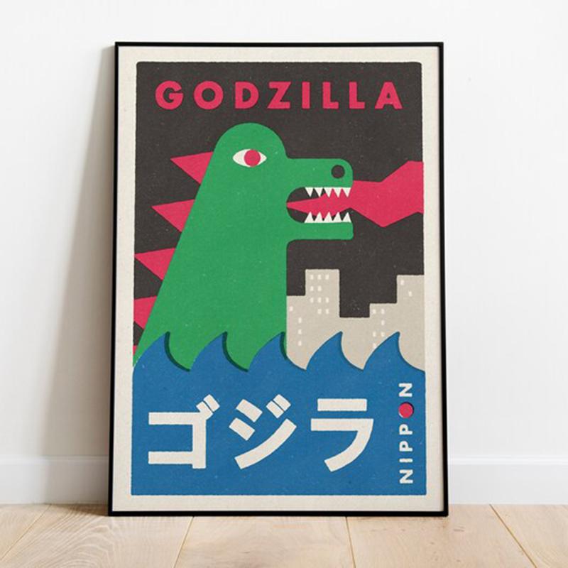 

Винтажная картина на холсте Keirin Kimono Ramen Sakura Japan Art Poster Print Настенная картина для современной гостиной украшения дома 21x30cm No Frame