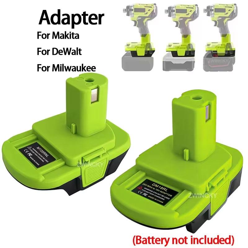 Tool Converter Adapter For Makita/Dewalt/Milwaukee 18V Lithium battery Convert to For Ryobi 18V Power Tools Conversion Tool