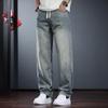 Men's Lyocell Blend Loose Straight Jeans