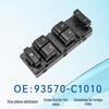 93570-C1010 Car Window Switch, 18-Pin, 2-Auto, Compatible with Sonata 2016-2019.